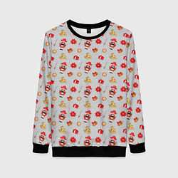 Женский свитшот Щелкунчик и игрушки