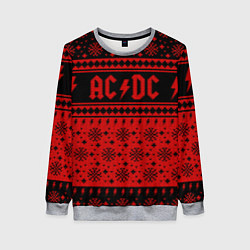 Женский свитшот ACDC christmas sweater