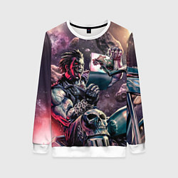 Свитшот женский Лобо, цвет: 3D-белый