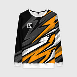 Женский свитшот Zeekr - orange colors