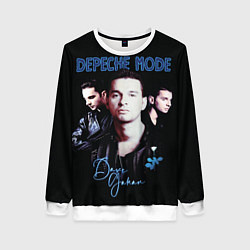 Свитшот женский Dave Gahan of Depeche Mode, цвет: 3D-белый