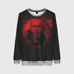 Свитшот женский Jesse Pinkman, цвет: 3D-меланж