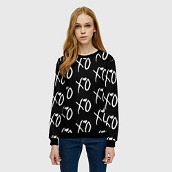 Свитшот женский The Weeknd XO, цвет: 3D-черный — фото 2