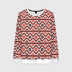 Женский свитшот Этническая вышивка
