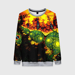 Женский свитшот Абстракция осколки