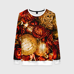 Женский свитшот Новогоднее ёлочное украшение