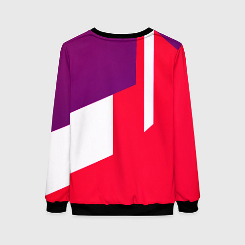 Женский свитшот BMW geometry sport / 3D-Черный – фото 2