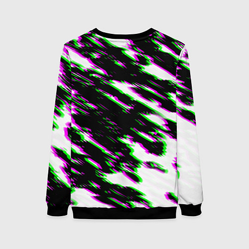 Женский свитшот Dayz кислотные краски / 3D-Черный – фото 2