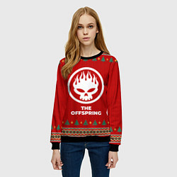 Свитшот женский The Offspring new year, цвет: 3D-черный — фото 2