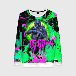 Женский свитшот Counter Strike - neon revolution