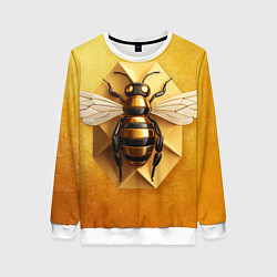 Женский свитшот Пчела на золоте