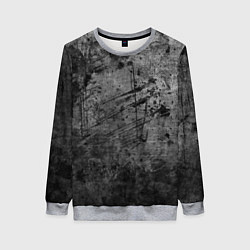 Свитшот женский Абстракция - grunge break, цвет: 3D-меланж