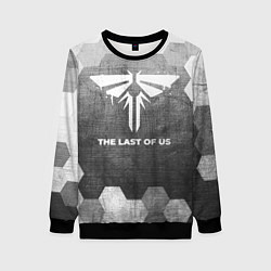 Свитшот женский The Last Of Us - grey gradient, цвет: 3D-черный