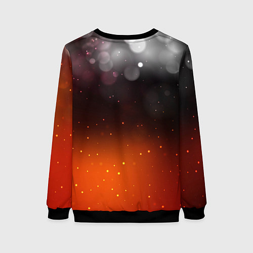 Женский свитшот Kingdom Come Deliverance 2 logo / 3D-Черный – фото 2