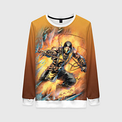 Женский свитшот Scorpion - Mortal Kombat