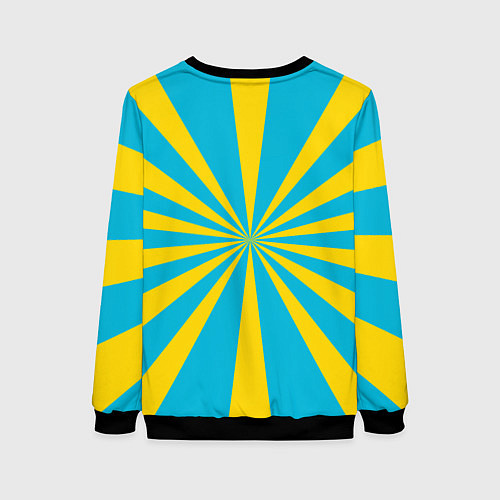 Женский свитшот Военно-воздушные силы / 3D-Черный – фото 2