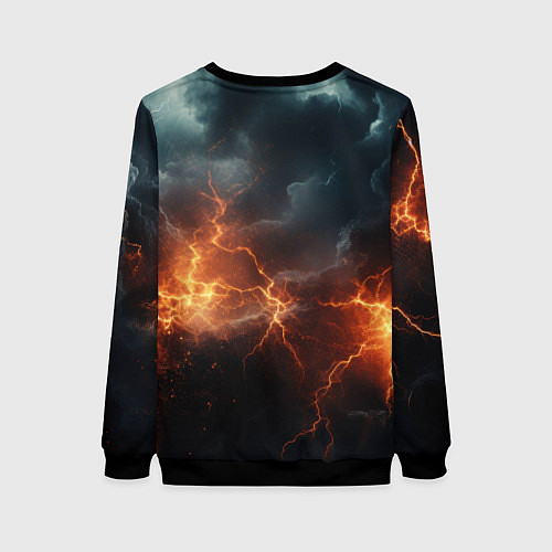 Женский свитшот Stronghold сrusader небесная мощь / 3D-Черный – фото 2