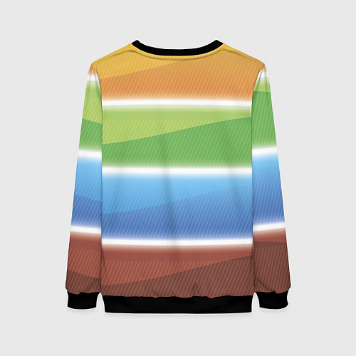 Женский свитшот Просвет / 3D-Черный – фото 2