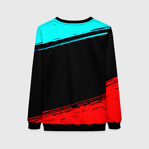 Женский свитшот Dayz neon color / 3D-Черный – фото 2
