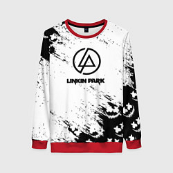 Свитшот женский Marshmello x Linkin park, цвет: 3D-красный