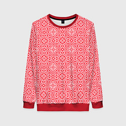 Женский свитшот Славянский узор - орнамент