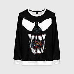 Женский свитшот Веном жрет