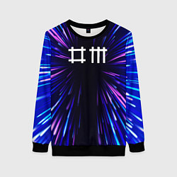 Свитшот женский Depeche Mode neon energy, цвет: 3D-черный