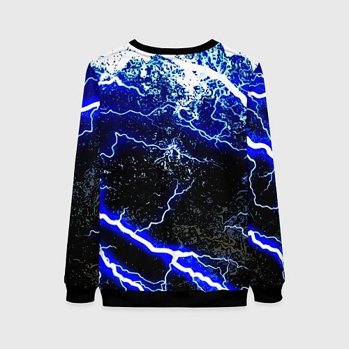 Женский свитшот Monster storm energy / 3D-Черный – фото 2