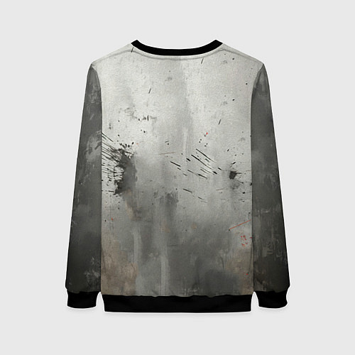 Женский свитшот Дастин Порье на сером / 3D-Черный – фото 2