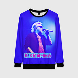 Свитшот женский Кинчев Константин, цвет: 3D-черный