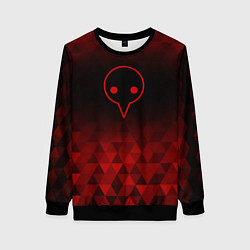 Женский свитшот Evangelion red poly