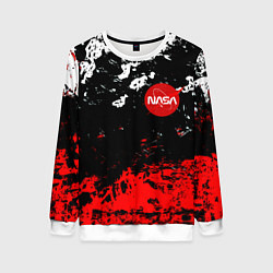Женский свитшот Nasa краски