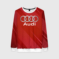 Женский свитшот Audi - абстракция