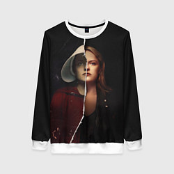 Свитшот женский Джун Осборн - Рассказ служанки, цвет: 3D-белый