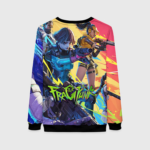 Женский свитшот This is fragpunk / 3D-Черный – фото 2