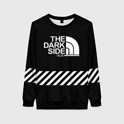 Свитшот женский The dark side, цвет: 3D-черный