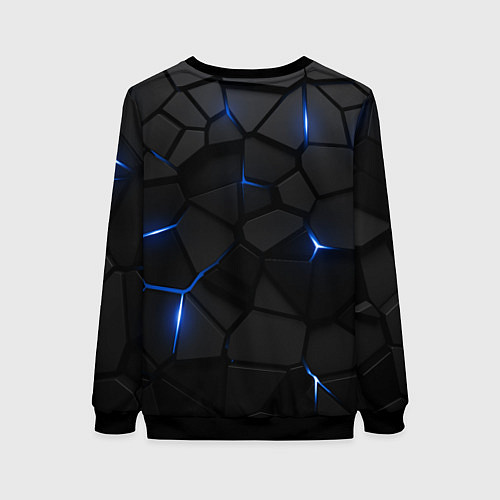 Женский свитшот Виннипег Джетс - НХЛ хоккей / 3D-Черный – фото 2