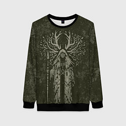 Свитшот женский Хранитель леса, цвет: 3D-черный
