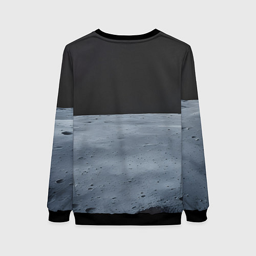 Женский свитшот Акула мем, тралалеро тралала / 3D-Черный – фото 2