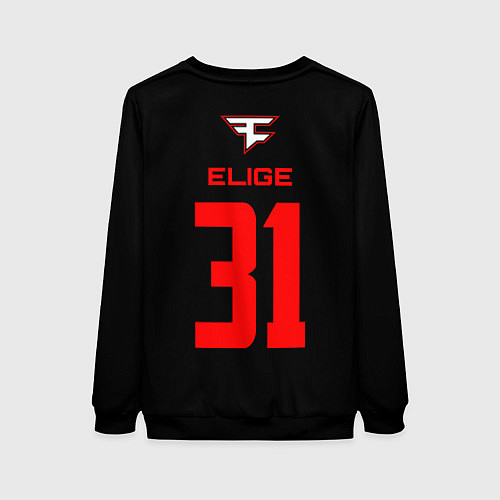 Женский свитшот FaZe Clan - Elige 31 / 3D-Черный – фото 2