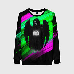 Свитшот женский Bones падший ангел, цвет: 3D-черный