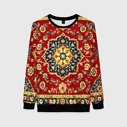 Свитшот женский Советский ковер, цвет: 3D-черный