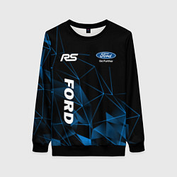 Свитшот женский Ford RS, цвет: 3D-черный