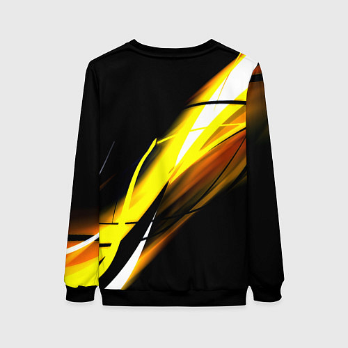 Женский свитшот Borussia спортивная геометрия / 3D-Черный – фото 2