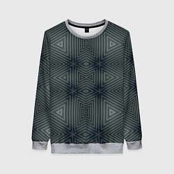 Женский свитшот Треугольное сияние