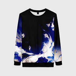 Женский свитшот Синее пламя