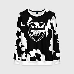 Свитшот женский Арсенал камуфляжные краски, цвет: 3D-белый