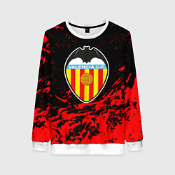 Женский свитшот Валенсия брызги красок