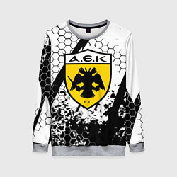 Женский свитшот AEK броня текстура краски