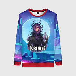 Свитшот женский Рейвен Fortnite, цвет: 3D-красный